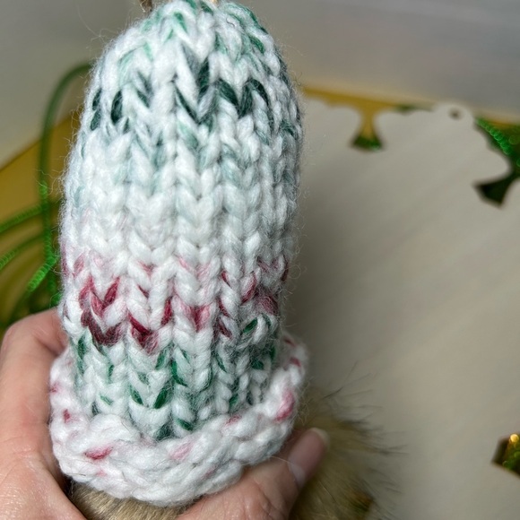 Handmade Gnome ornament.  
One-of-a-kind. - Picture 4 of 6